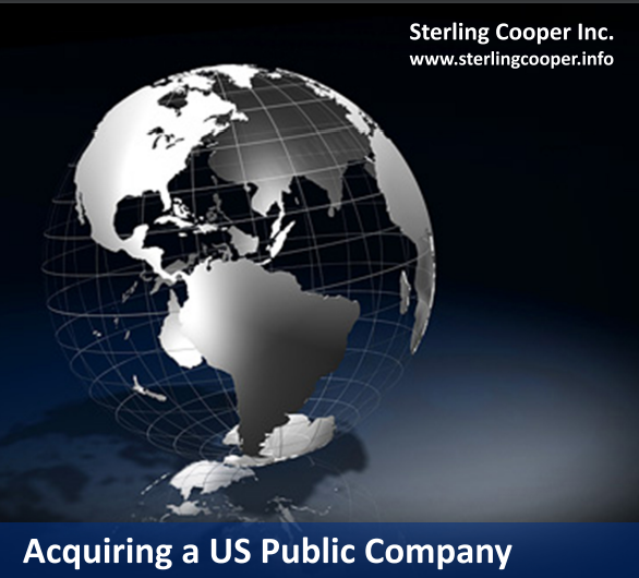 Sterling Cooper - ACQUIRING A US PUBLIC  COMPANY